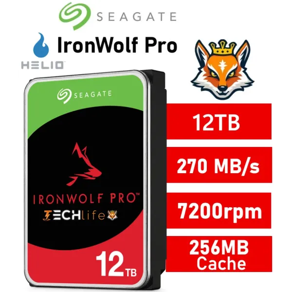 Seagate IronWolf Pro NAS 12TB 3.5" SATA 3