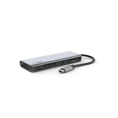 Belkin Adaptador Hub USB-C Multipuerto 7 en 1 Belkin Adaptador Hub USB-C Multipuerto 7 en 1