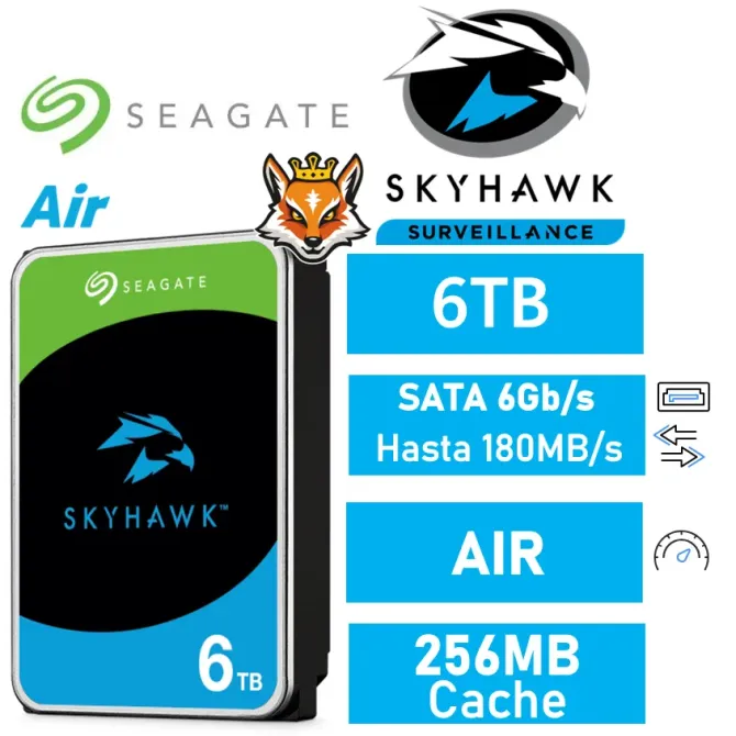Seagate SkyHawk 3.5" 6 TB SATA 3