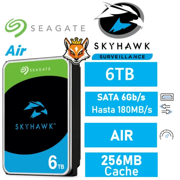 Seagate SkyHawk 3.5" 6 TB SATA 3