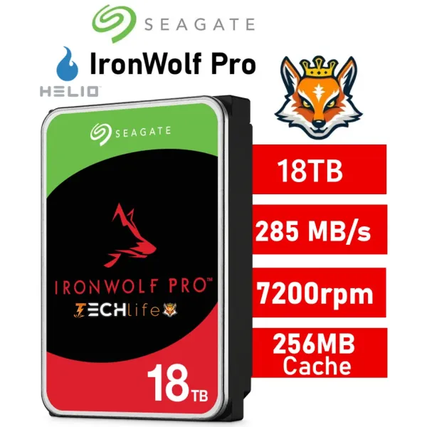 Seagate IronWolf Pro NAS 18 TB 3.5" SATA 3