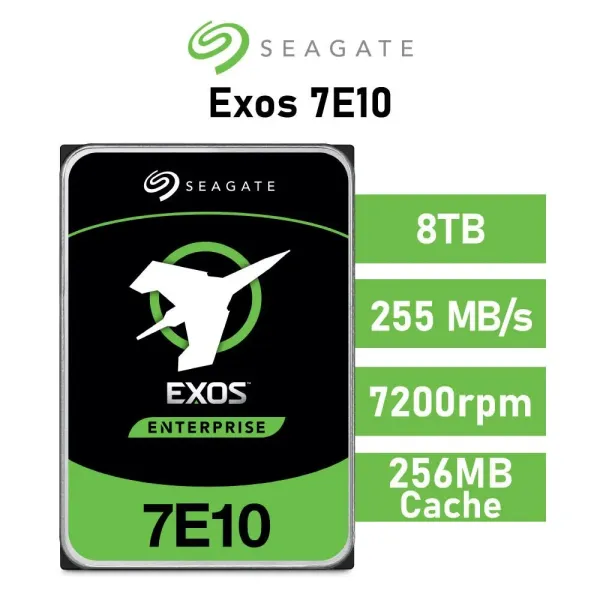 Seagate Exos 7E10 3.5" 8TB SATA3