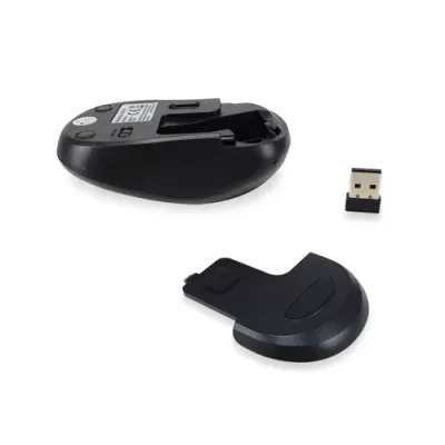 Equip Ratón Inalámbrico 1200 DPI Negro