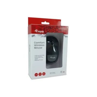 Equip Ratón Inalámbrico 1200 DPI Negro