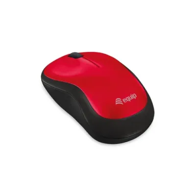 Equip Ratón Inalámbrico 1200 DPI Rojo Equip Ratón Inalámbrico 1200 DPI Rojo