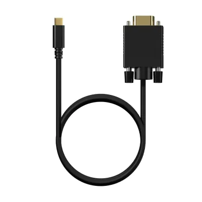 Cable Conversor Aisens A109-0692/ USB Tipo-C Macho - VGA Macho/ Cable Conversor Aisens A109-0692/ USB Tipo-C Macho - VGA Macho/
