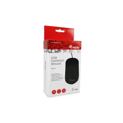 Equip Ratón USB 1600 DPI Negro