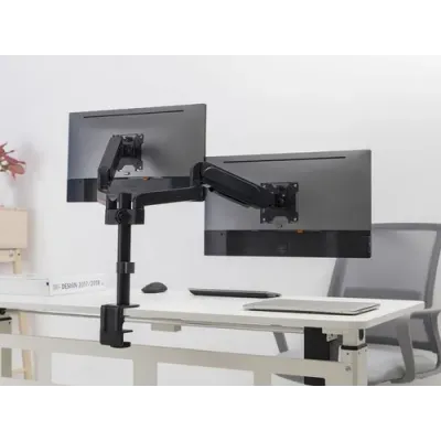 Equip Soporte de Mesa para 2 Pantallas 17"-32" VESA 100x100 Máx Equip Soporte de Mesa para 2 Pantallas 17"-32" VESA 100x100 Máx
