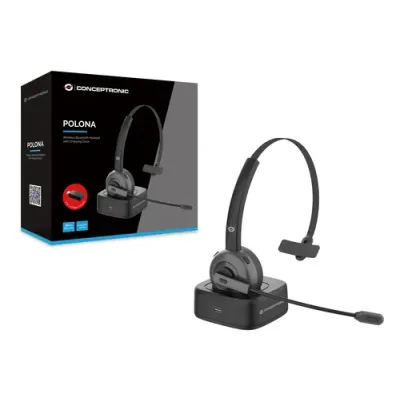 Conceptronic POLONA03BD Auricular Inalámbrico Bluetooth con