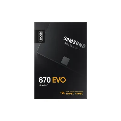 Samsung 870 EVO SSD 2.5" 500GB SATA3 Negro
