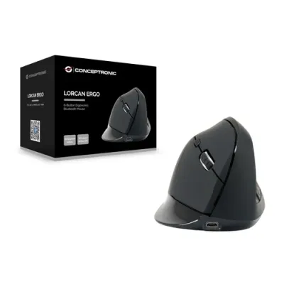Mouse Conceptronic Bluetooh Lorcan03 5.2 Ergonomico 6 Botones Mouse Conceptronic Bluetooh Lorcan03 5.2 Ergonomico 6 Botones