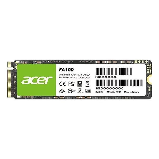 Acer FA100 SSD 512GB M.2 PCIe Gen3 NVMe