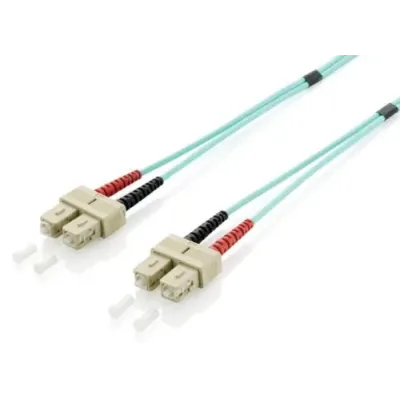 Equip 255326 Cable de fibra óptica e InfiniBand 10 m SC Turquesa Equip 255326 Cable de fibra óptica e InfiniBand 10 m SC Turquesa