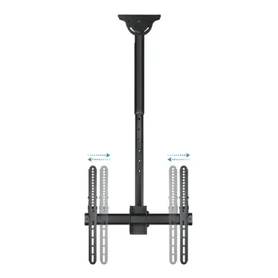 TooQ LPCE1155TSLI-B Soporte de Techo Giratorio para Monitor/TV
