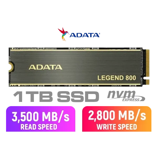 Adata Legend 800 SSD 1TB M.2 NVMe Gen4x4