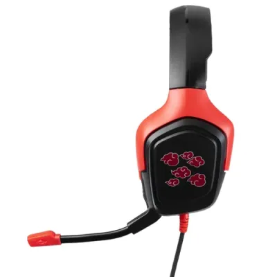 Headset Konix Naruto Akatsuki 40mm Neodimio Micro Flexible Headset Konix Naruto Akatsuki 40mm Neodimio Micro Flexible