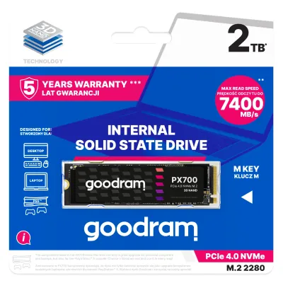 Goodram PX700 2TB SSD PCIe NVMe Gen 4x4