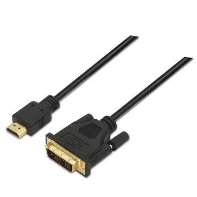 Aisens Cable DVI a HDMI Macho/Macho 1.8m Negro