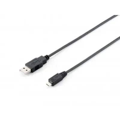 Equip Cable USB 2.0 Tipo A a Micro USB Tipo B Macho/Macho 1.8m