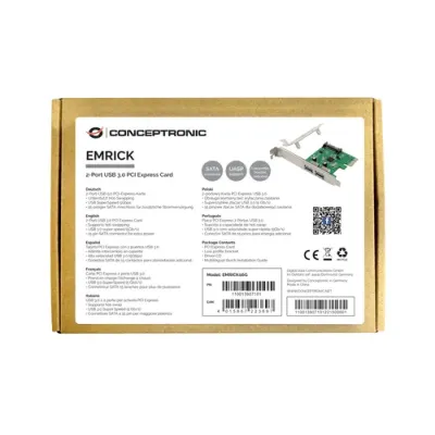 Conceptronic Tarjeta PCI-E USB 3.0 2 Puertos