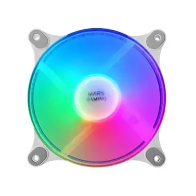 Mars Gaming MFDUO Kit 2 Ventiladores FRGB Rainbow 120mm Blancos Mars Gaming MFDUO Kit 2 Ventiladores FRGB Rainbow 120mm Blancos