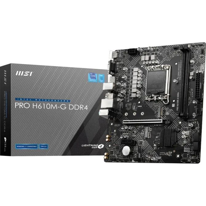 MSI PRO H610M-G DDR4