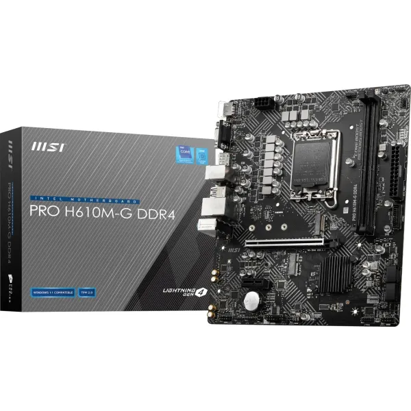MSI PRO H610M-G DDR4