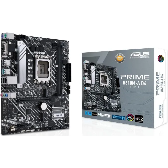 ASUS Prime H610M-A D4-CSM