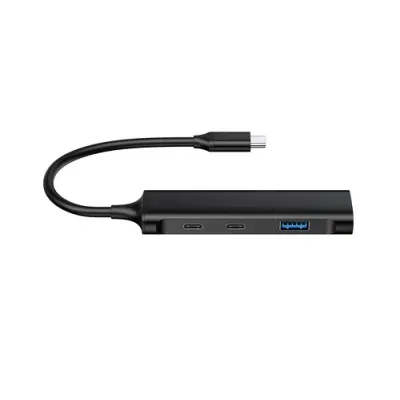Conceptronic Hub USB 3.0 USB-C/USB-A Aluminio