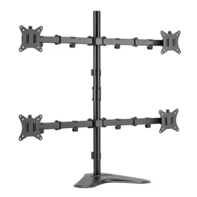 Equip 650127 Soporte de Sobremesa Doble Brazo para 4