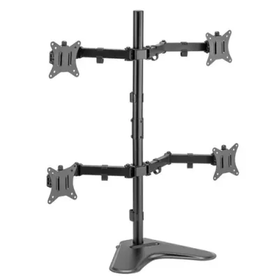 Equip 650127 Soporte de Sobremesa Doble Brazo para 4