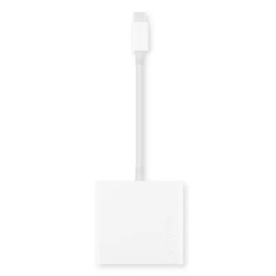 Lenovo Adaptador USB-C a VGA/HDMI 4K/USB 3.0 Blanco Lenovo Adaptador USB-C a VGA/HDMI 4K/USB 3.0 Blanco