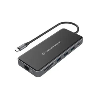Conceptronic Docking 12 en 1 USB 3.2 Gen 100W PD Multipuerto Conceptronic Docking 12 en 1 USB 3.2 Gen 100W PD Multipuerto