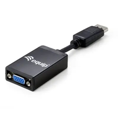 Equip Adaptador DisplayPort Macho a VGA Hembra 0.25m Equip Adaptador DisplayPort Macho a VGA Hembra 0.25m