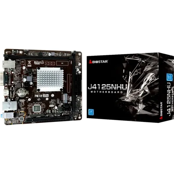 Biostar J4125NHU Intel Celeron J4125