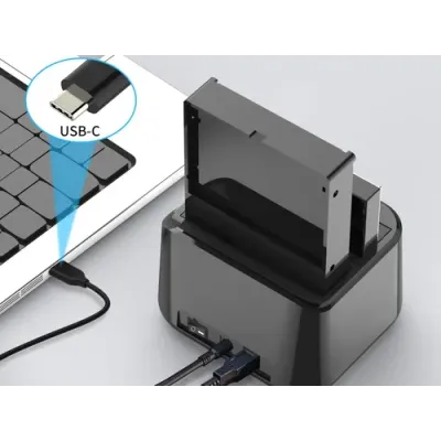 Conceptronic DONN12B Docking Station 2.5"/3.5" SATA USB 3.2