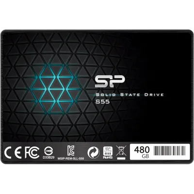Silicon Power Slim S55 SSD 2.5" 480GB SATA 3 Silicon Power Slim S55 SSD 2.5" 480GB SATA 3