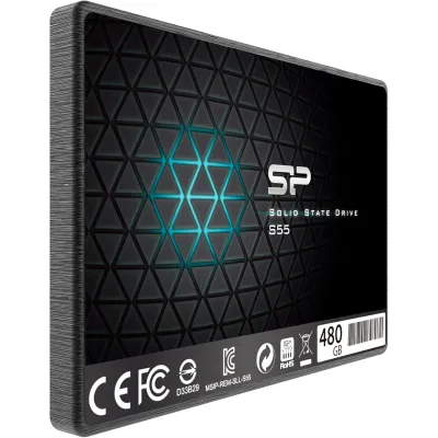 Silicon Power Slim S55 SSD 2.5" 480GB SATA 3 Silicon Power Slim S55 SSD 2.5" 480GB SATA 3