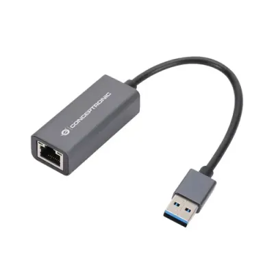 Conceptronic ABBY08G Adaptador USB 3.0 a Gigabit Ethernet RJ-45 Conceptronic ABBY08G Adaptador USB 3.0 a Gigabit Ethernet RJ-45