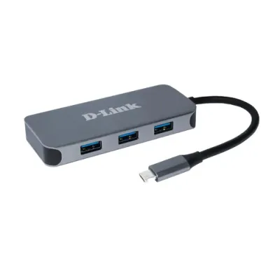 D-Link DUB-2335 Adaptador USB-C/HDMI/Gigabit Ethernet con 3 D-Link DUB-2335 Adaptador USB-C/HDMI/Gigabit Ethernet con 3