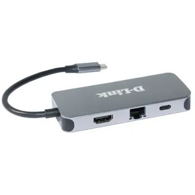 D-Link DUB-2335 Adaptador USB-C/HDMI/Gigabit Ethernet con 3 D-Link DUB-2335 Adaptador USB-C/HDMI/Gigabit Ethernet con 3