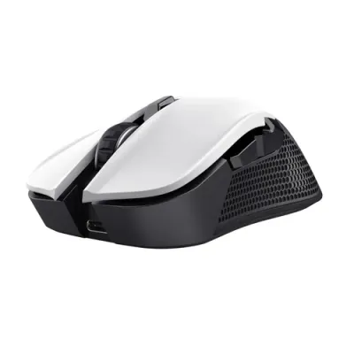 Trust GXT 923W YBAR Ratón Gaming Inalámbrico 7200DPI Blanco