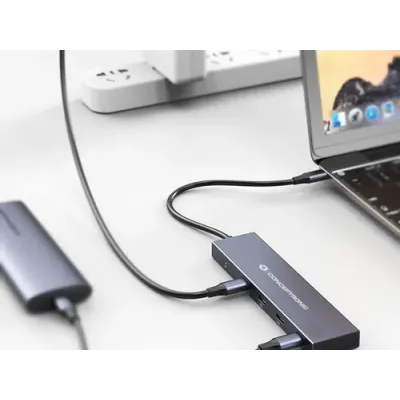 Hub Usb 3.2 Conceptronic Hubbies14g 4 Puertos Usb-c 10gbps 100w Hub Usb 3.2 Conceptronic Hubbies14g 4 Puertos Usb-c 10gbps 100w