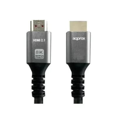 Cable Hdmi Approx Appc62 Hdmi 2.1 Uhd 8k 1m Cable Hdmi Approx Appc62 Hdmi 2.1 Uhd 8k 1m