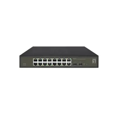 Switch Semigestionable Level One Hilbert 16p Giga + 2p Sfp Giga Switch Semigestionable Level One Hilbert 16p Giga + 2p Sfp Giga