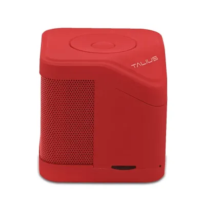 Talius Cube Altavoz Bluetooth 3W Rojo