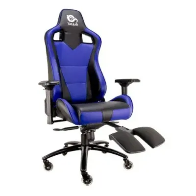 Silla Gamer Talius Caiman V2 Negra/azul, Reposapies, 4d, Frog Silla Gamer Talius Caiman V2 Negra/azul, Reposapies, 4d, Frog