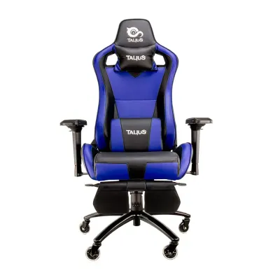 Silla Gamer Talius Caiman V2 Negra/azul, Reposapies, 4d, Frog Silla Gamer Talius Caiman V2 Negra/azul, Reposapies, 4d, Frog