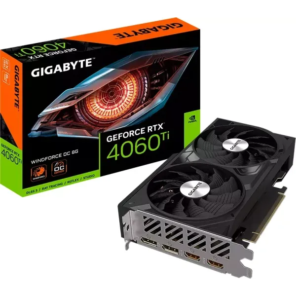 Gigabyte GeForce RTX 4060 Ti WindForce 2 OC 8GB GDDR6
