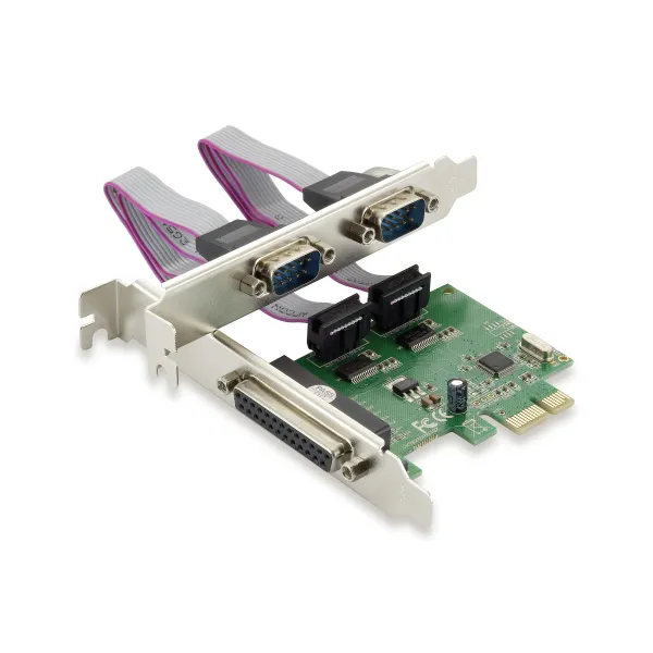 Conceptronic Tarjeta PCI Express 1x Puerto Paralelo + 2x Pueros Serie